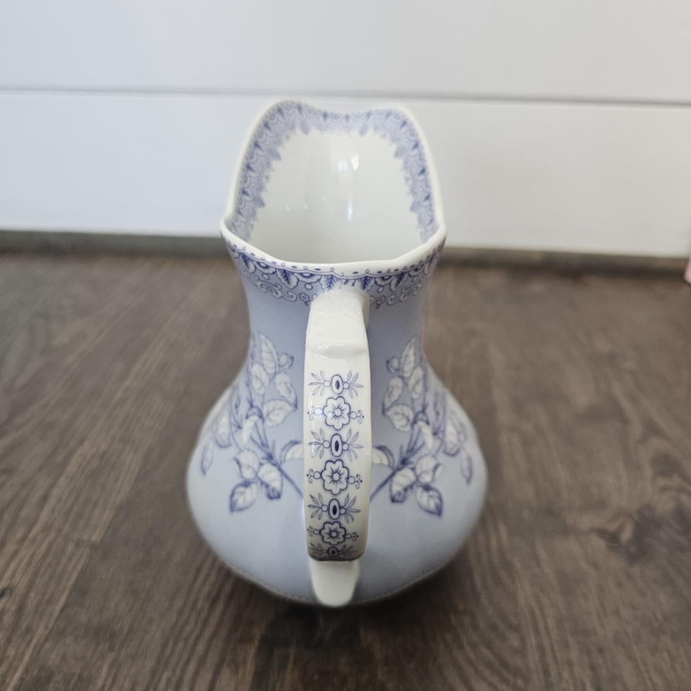 French Toile de Jouy Vintage Pitcher – Antiques Reflections - Picture 7 of 12